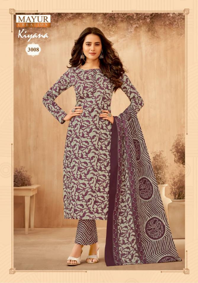 Kiyana Vol 3 By Mayur Daily Wear Printed Cotton Dress Material Wholesalers In Delhi
